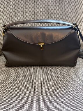 Designer inspired Chocolate Brown Two Way Bag